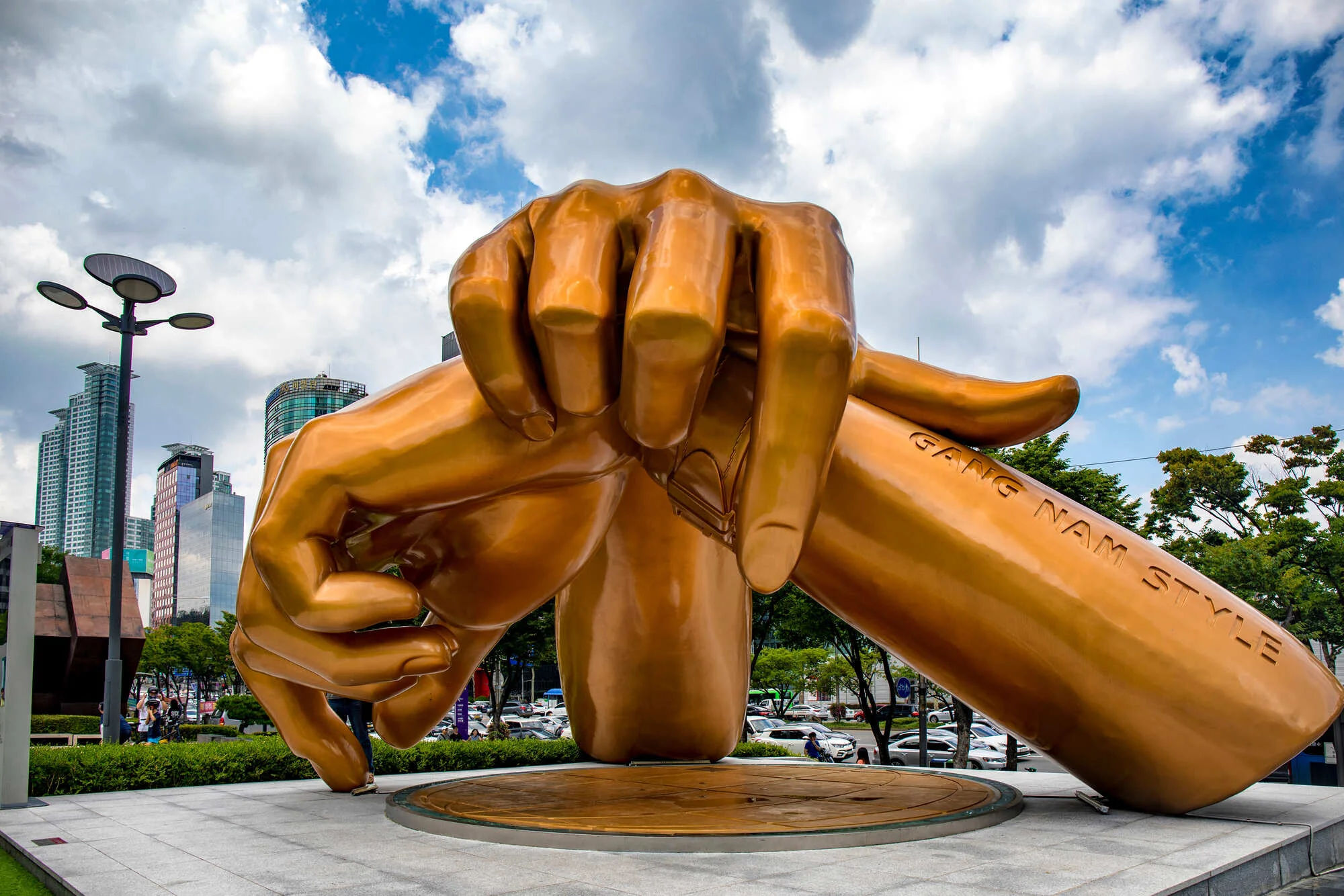 강남스타일 조형물