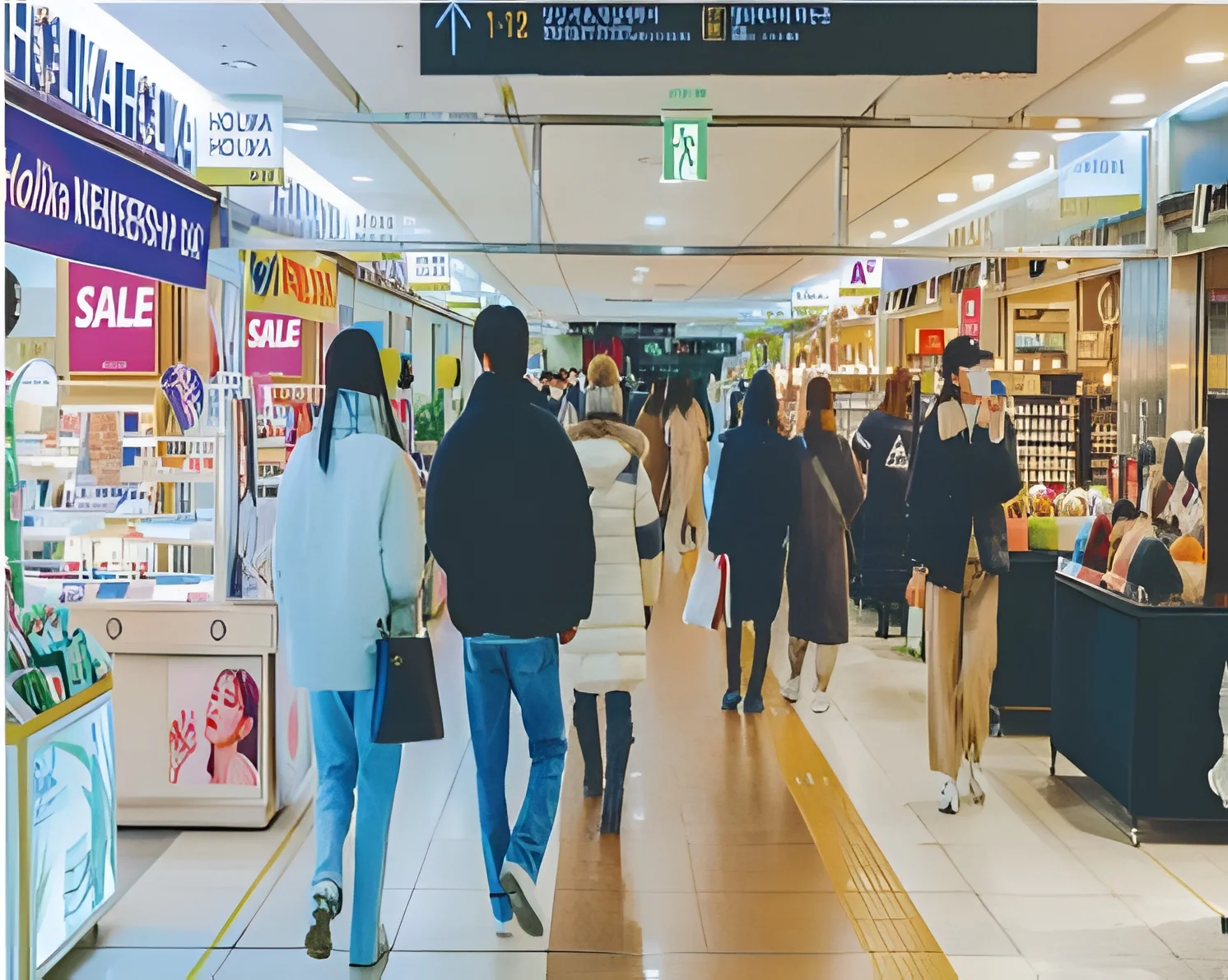 Gangnam Station Underground Shopping Center